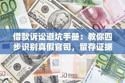 济南借款诉讼避坑手册：教你四步识别真假官司，留存证据不踩雷