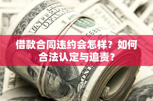 济南借款合同违约会怎样？如何合法认定与追责？
